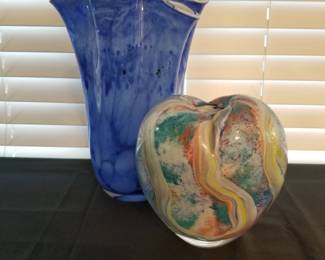Art glass vases