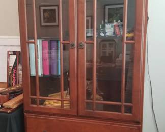Arts & Crafts style office cabinet