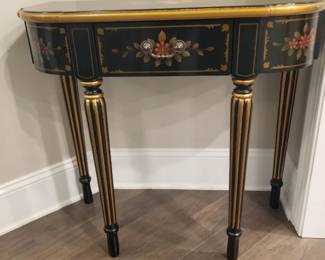 Painted hall console.