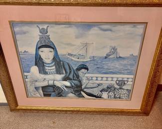 " Aegean Muse " By Artist Thomas McKnight 