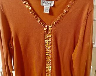 Bob Mackie Studio V-neck