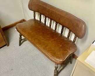 Windsor-style Spindle Bench