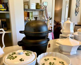 Cast-iron Dutch ovens
