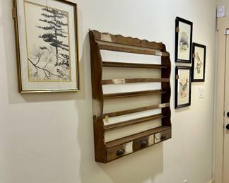 Unique wall shelf
