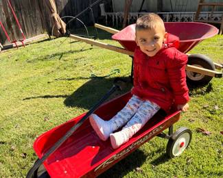 Child Not Included w/ RadioFlyer Wagon
