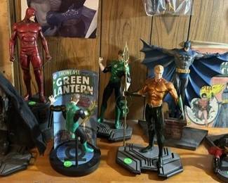 Batman, Daredevil, Green Lantern, Aquaman
