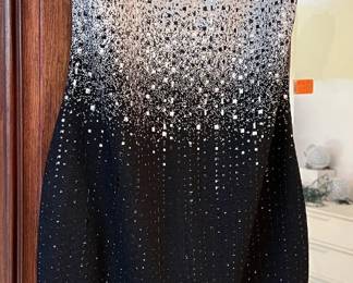 Here we have a lovely evening dress by St. John.  