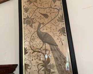 This is one of several framed artwork pieces in the sale.  