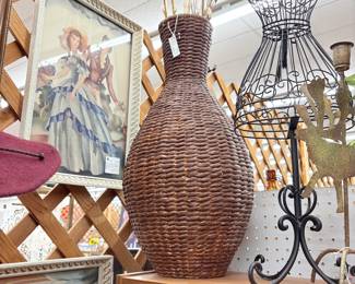Basket Vase