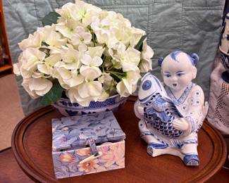 Blue & White Decor