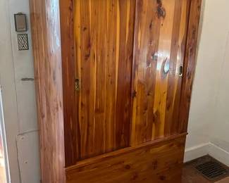 Kincaid cedar wardrobe