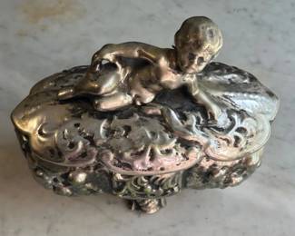 Vintage USA jewelry box