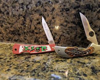 Case Christmas Knife/ Spyderco C75