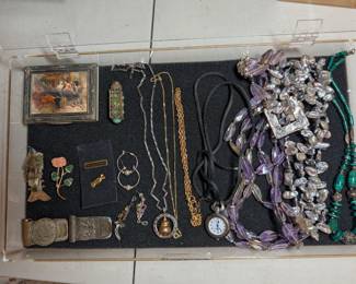 Sterling and other misc valuable items