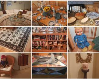 estate sale collage exact photos