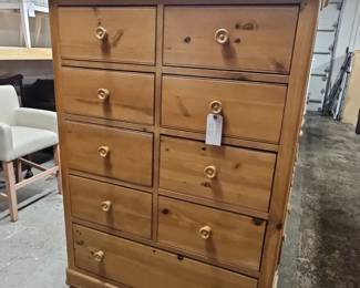 Lexington Charter House Collection Pine Dresser and Pair of Nightstands