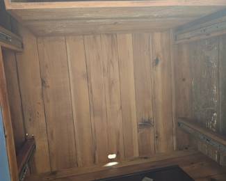 Ron Croft Custom Pine Armoire