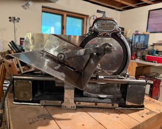 Hobart Model 410 Commercial Deli Meat Slicer, Antique