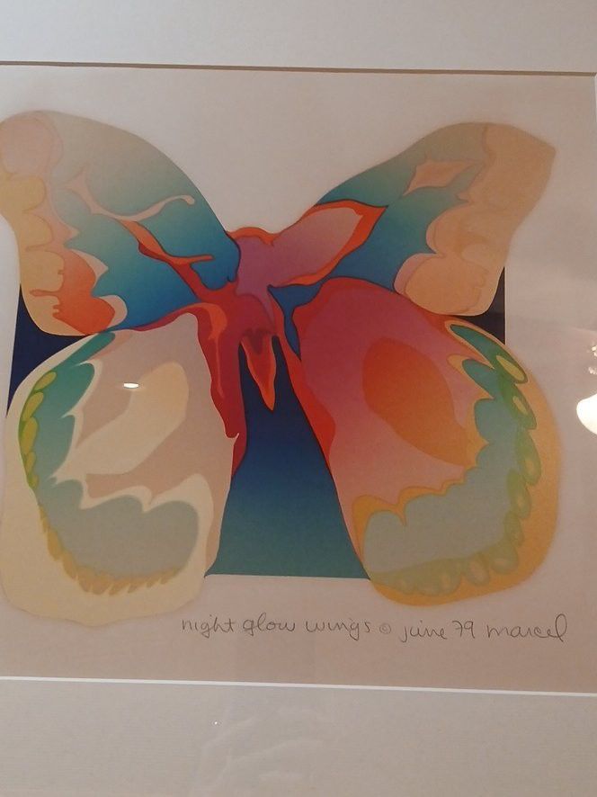 Marcel Night Glow Wings Limited Edition Print