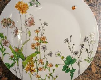 Fitz and Floyd Emerson Floral Dish Set