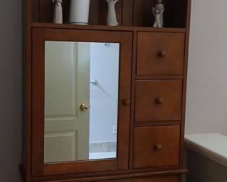 Over-the-Toilet Bathroom Storage Cabinet
