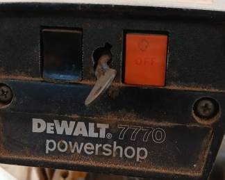 DeWalt 7770 Powershop Radial Arm Saw