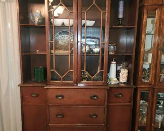 Vintage china cabinet