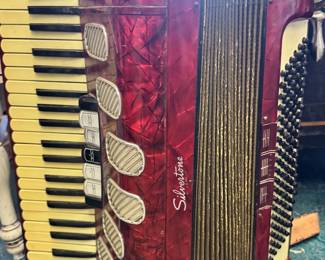 Silvertone Piano Accordian