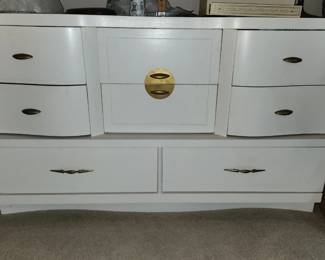 Painted vintage dresser
