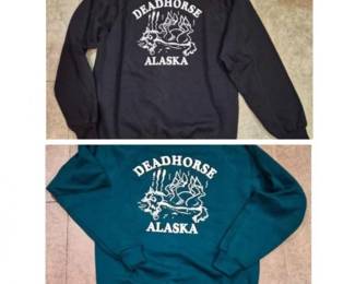 132 1990sHanesDeadhorseAlaskaSweatshirtsMadeinUSA