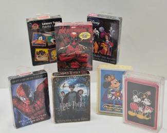 108 PlayingCardsSealedHarryPotterSpidermanMore
