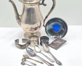 114 Scandinavian830SilverCollectionVintageHollowwareArt