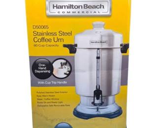 50 HamiltonBeachCommercialStainlessSteelCoffeeUrn60Cup