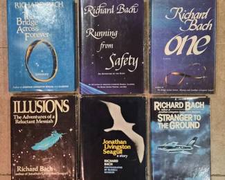 131 RichardBachHardcoverBookCollectionIncludingSigned