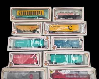 45 BachmannHOScaleTrainCarSantaFeLocomotive