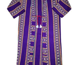 133 AfghanKarzaiChapanHandKnitLongRobe