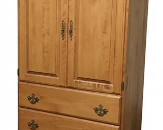 Traditional Style Pine Armoire