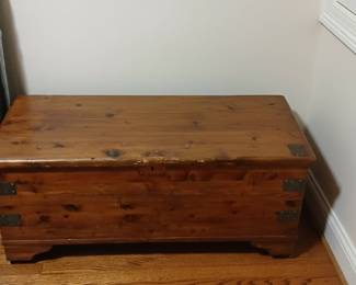 Vintage Cedar Blanket Chest