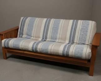 Monterey Style Wood Futon Sofa