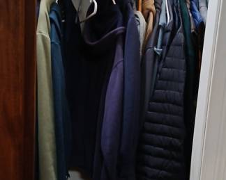 Assorted Men's Casual Outerwear and Jackets
