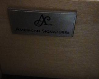 American Signature Mission Style Dresser