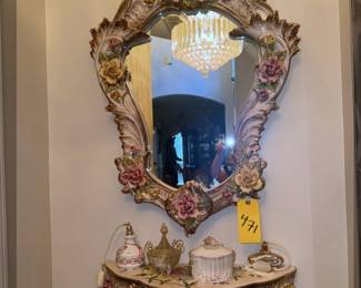 Luxury estate auction featuring fine Italian and antique furniture, sterling silver jewelry, Fabergé, Lalique and Waterford crystal, porcelain collectibles, and elegant home décor. Discover ornate chandeliers, religious statues, decorative sculptures, and original artwork by renowned artists.