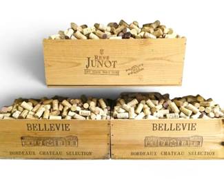 Wine Crates Corks