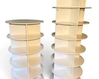 Rotating Circular Shoe Organizer Racks