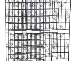 Set Of 8 Metal Garden Trellis 7 FT Tall