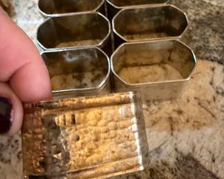 Vintage metal napkin holders and kitchen collectibles | Wildflower Lane Estate Sales | Sugar Land, TX