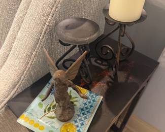 Vintage-style decorative tabletop accessories and accent lighting | Wildflower Lane Estate Sales | Sugar Land, TX