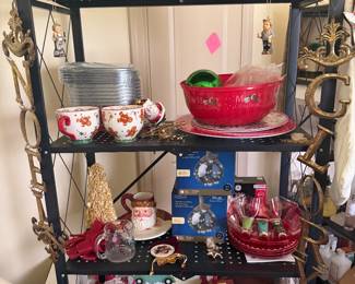 Holiday kitchen collectibles, cookware and decorative dishes | Wildflower Lane Estate Sales | Sugar Land, TX