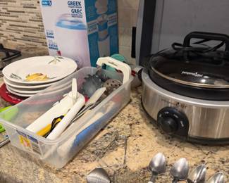 Assorted kitchen dishes, cookware, utensils and household essentials | Wildflower Lane Estate Sales | Sugar Land, TX