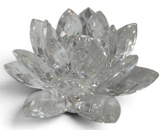Swarovski Crystal candlestick holder